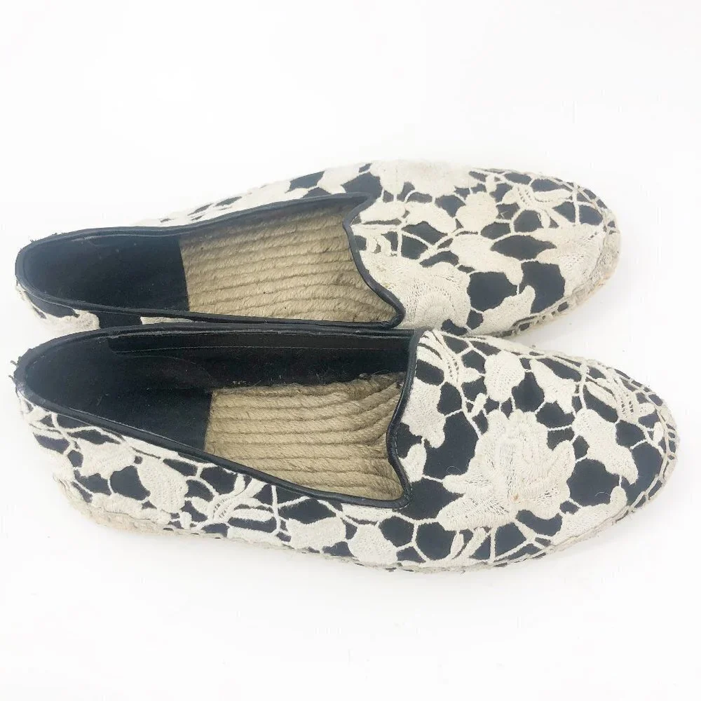 ✅ Cole Haan Palermo Lace Espadrille‎ Loafer, 5.5